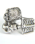 Bague Tête de Mort Veillée Funeste