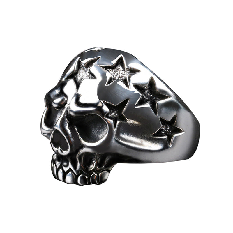 Bague Tête de Mort du Vagabond