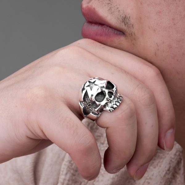 Bague Tête de Mort du Vagabond