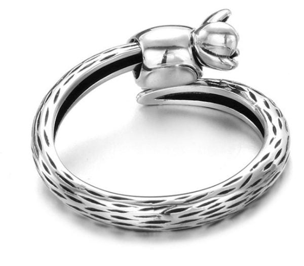 Bague Tête de Mort en Argent