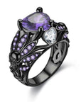 Bague Viking Hel en Acier