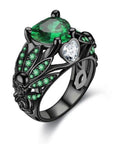 Bague Viking Hel en Acier
