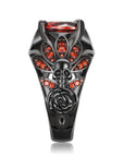 Bague Viking Hel en Acier