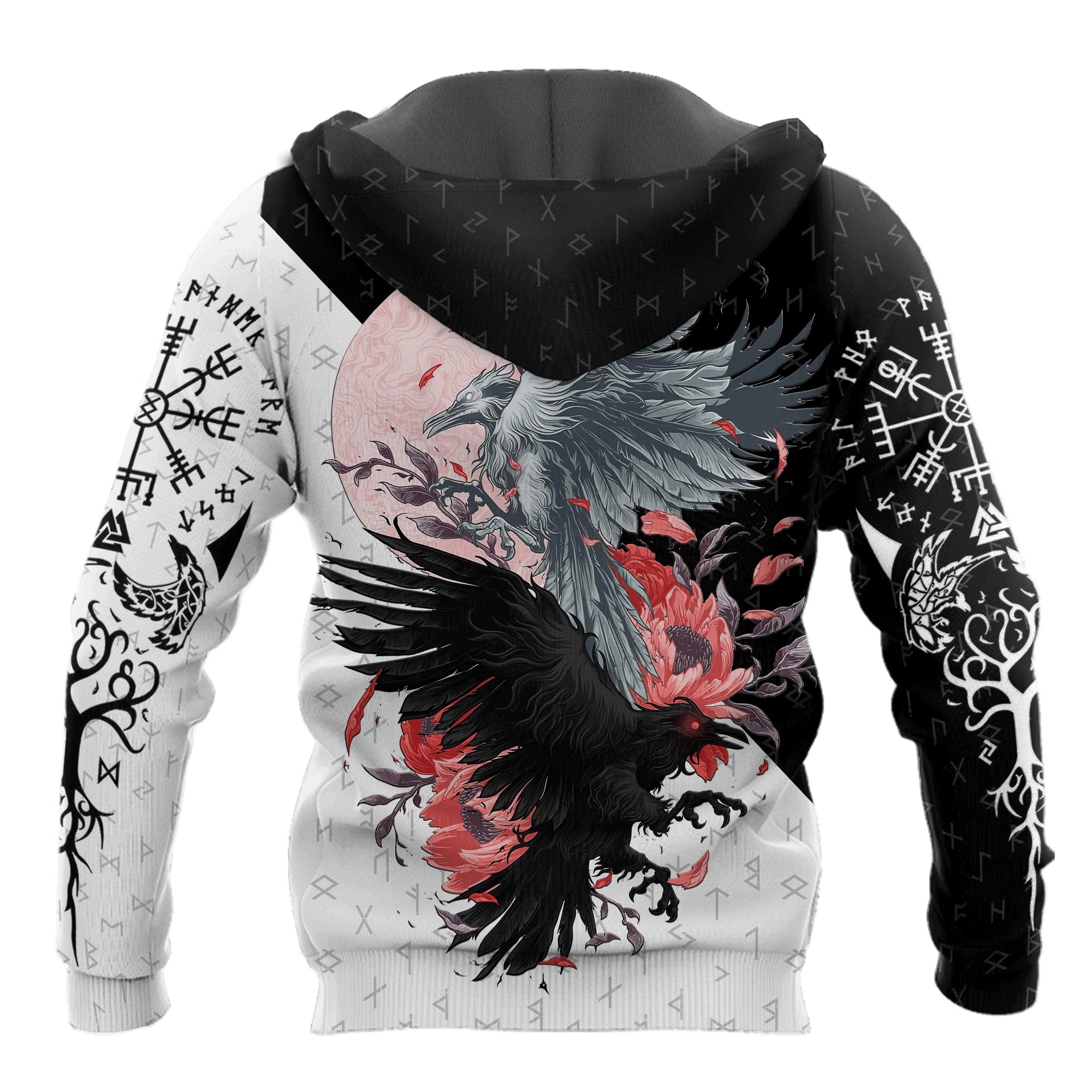Sweat-shirt viking avec aigle d’Odin