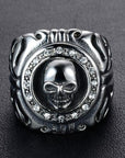 Chevalière Sceau du Crâne