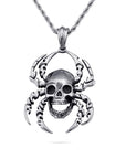 Collier Crâne - Toile Mystique