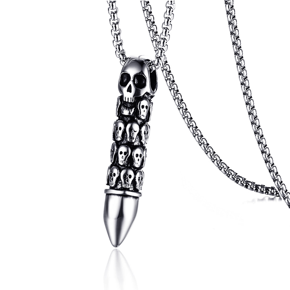 Collier Tête de Mort - Esprit Guerrier