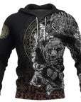Sweat-shirt viking esprit de l'ours berserker