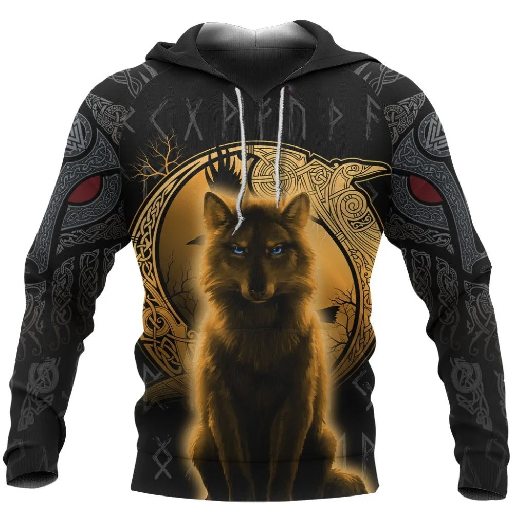 Sweat-shirt Viking Gardien Doré