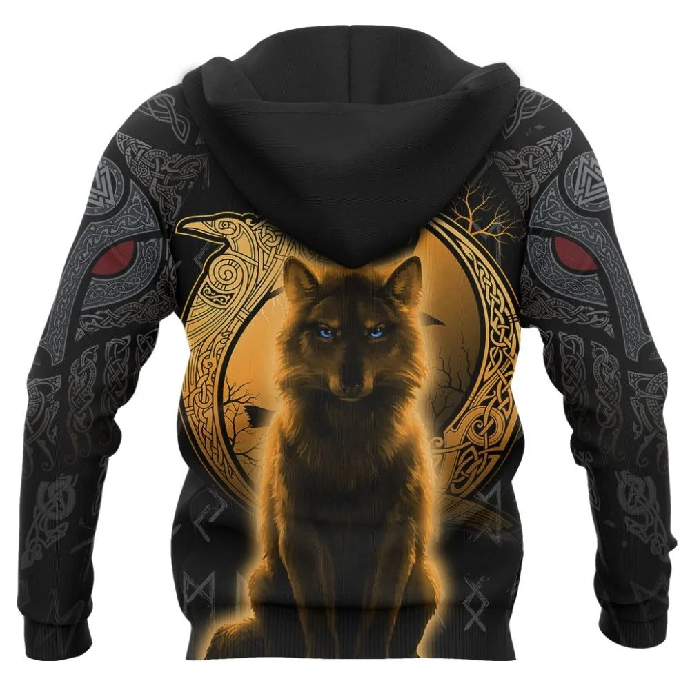Sweat-shirt Viking Gardien Doré