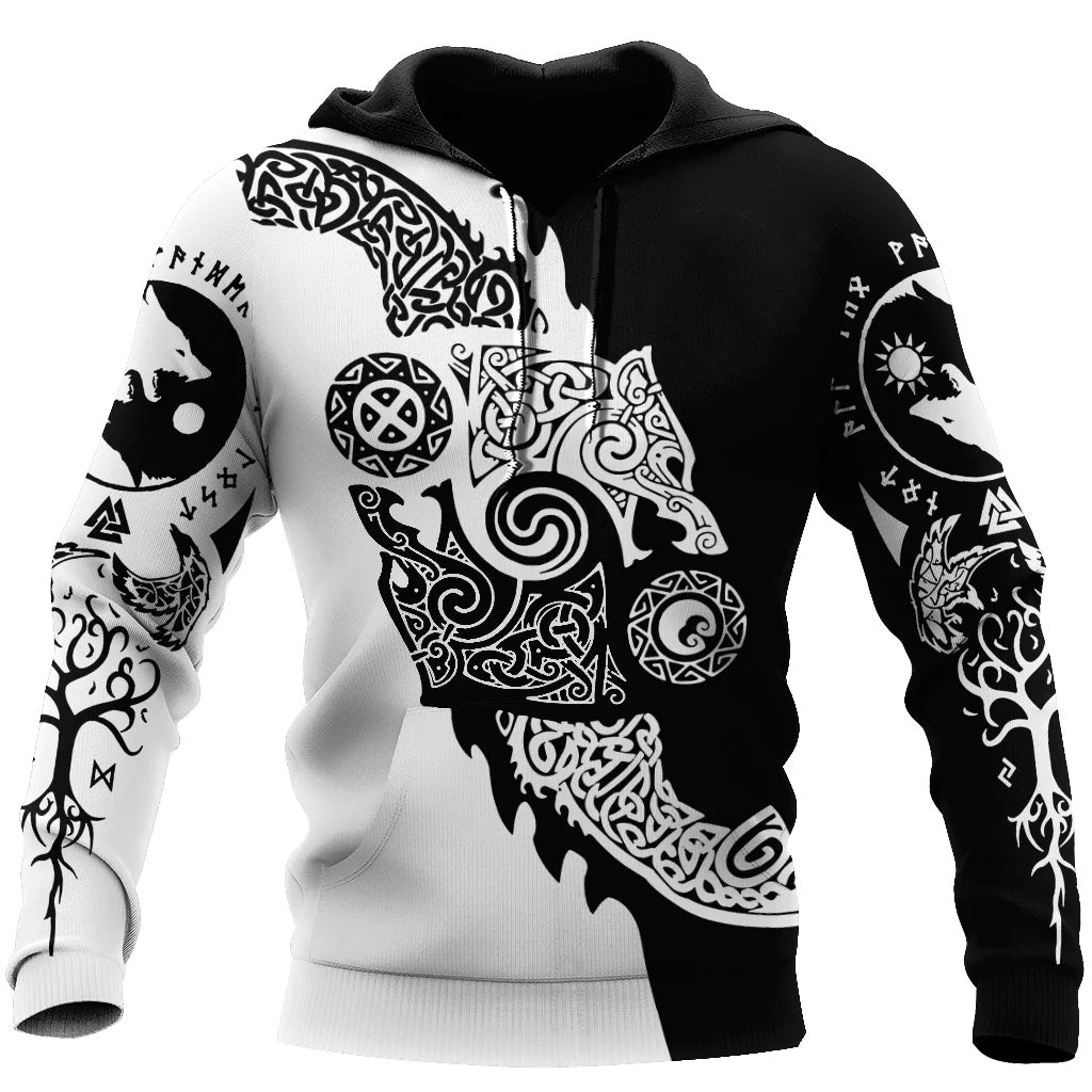 Sweat-shirt Viking Contraste Mythique