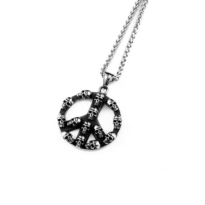 Pendentif Harmonie Paix-Amour Acier
