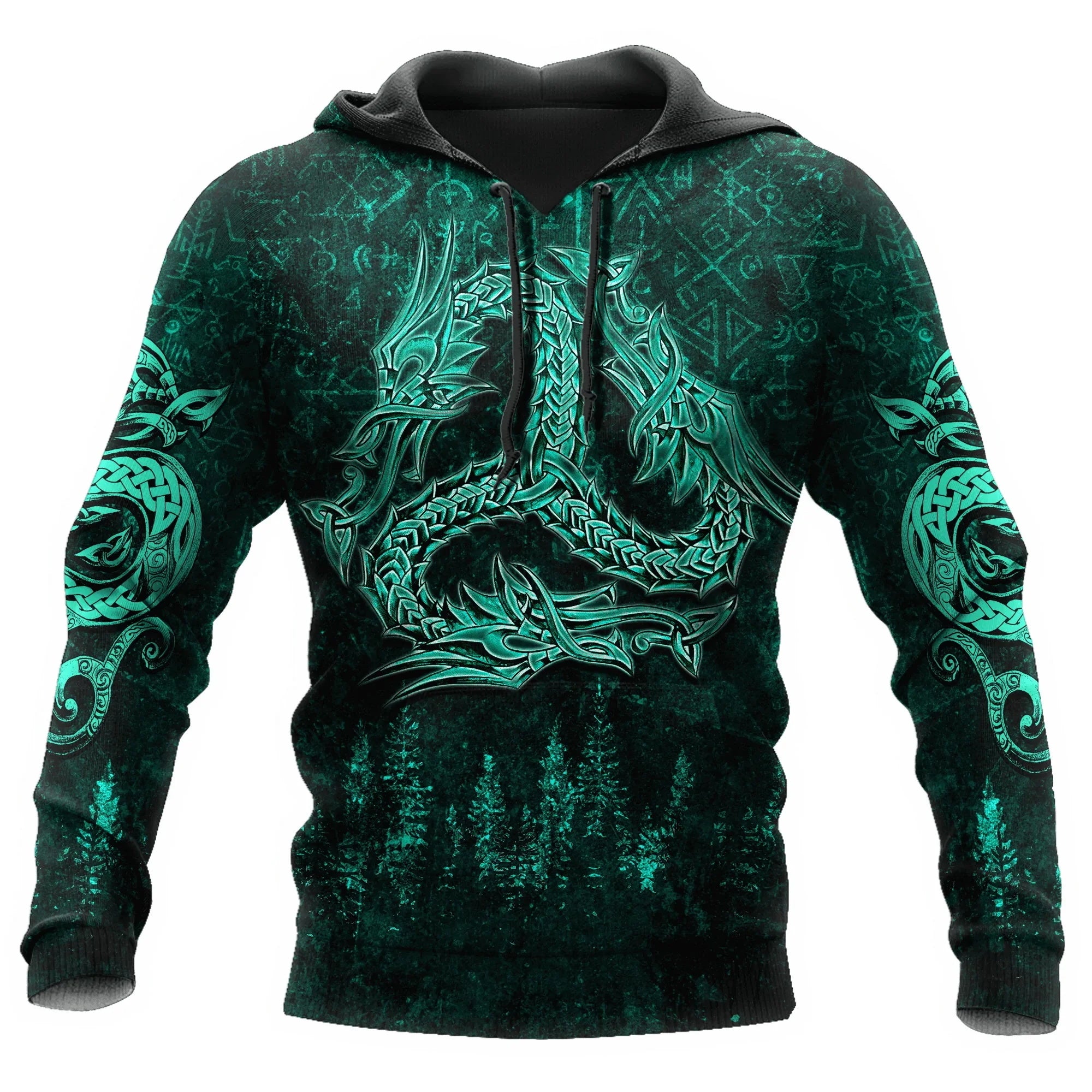 Sweat-shirt viking de la forêt enchantée
