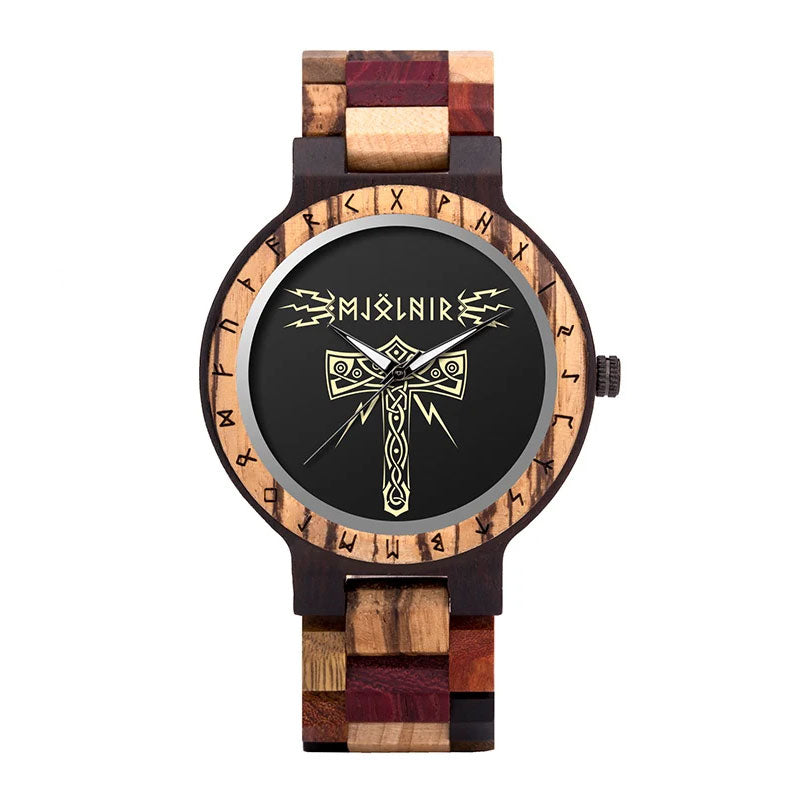 Montre Essence de Mjölnir en Bois d'Ébène