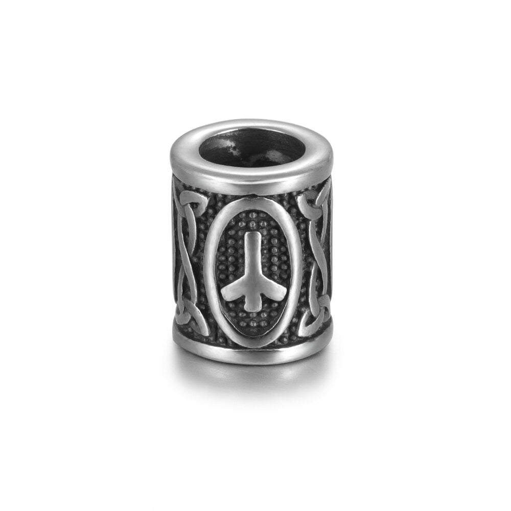 Perle En Acier Rune Algiz Viking Shop