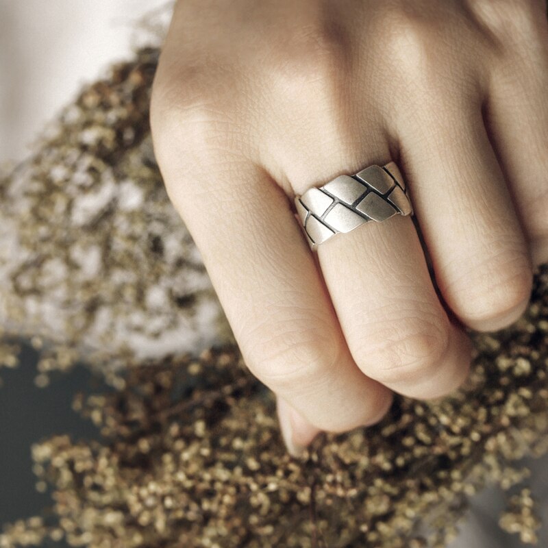 Bague Viking <br>Ecailles De Serpent</br> Viking Shop