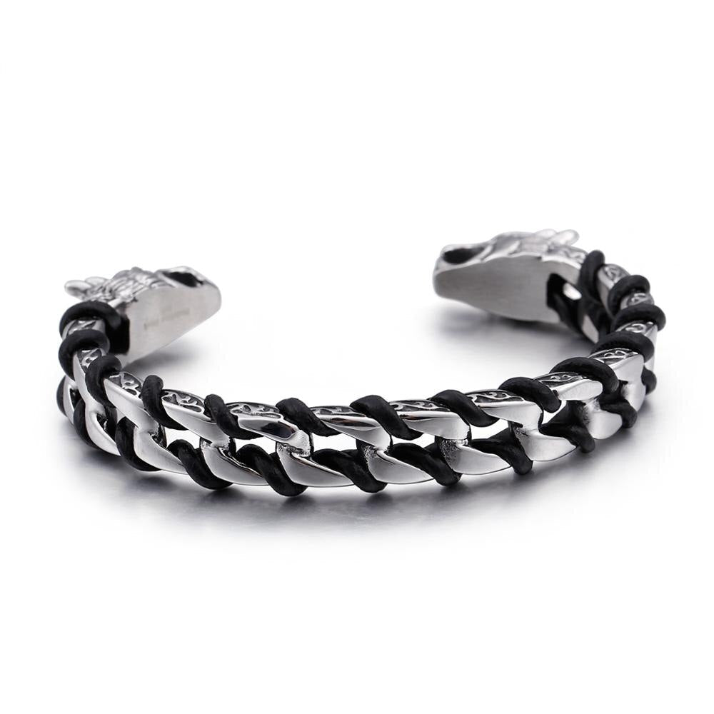 Bracelet Viking <br>Loup Fenrir</br> Viking Shop