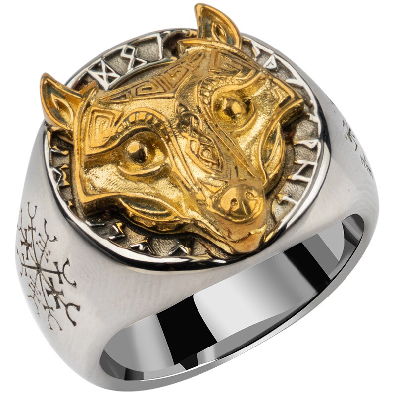 Bague Viking <br>Loup Fenrir</br> Viking Shop
