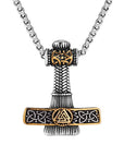 Collier Viking Marteau De Thor Et Runes Viking Shop