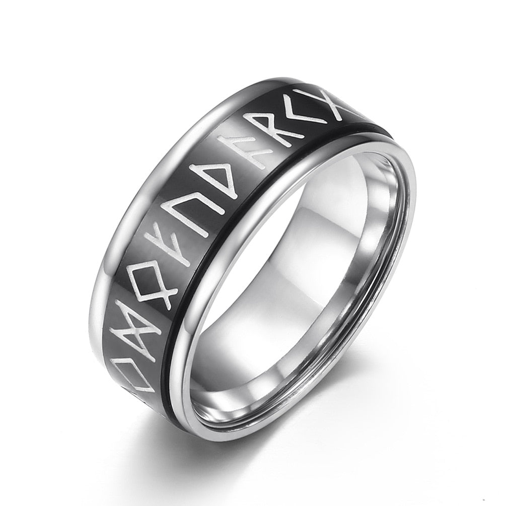Bague Viking <br>Alphabet Runique</br> Viking Shop