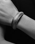 Bracelet Viking Ecailles Du Serpent De Midgard Viking Shop