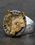 Bague Viking Loup Fenrir Viking Shop