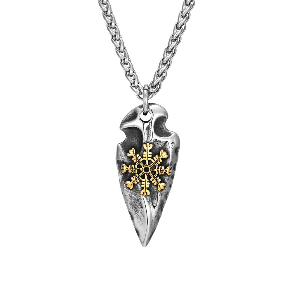 Collier Viking <br>Flèche Et Rune</br> Viking Shop