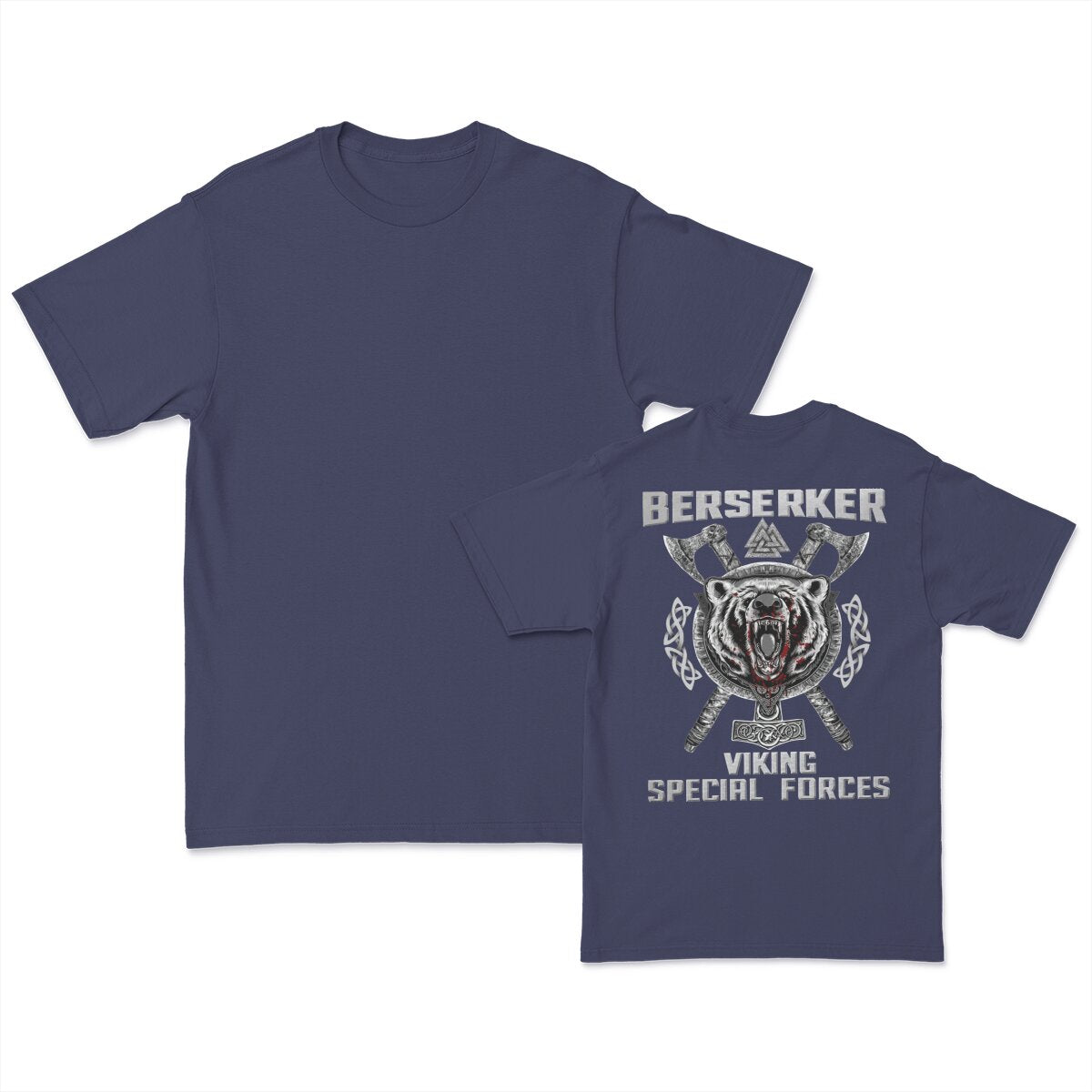 T-Shirt Viking Imprimé Berserker