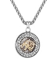 Collier Viking Loup Et Runes Viking Shop
