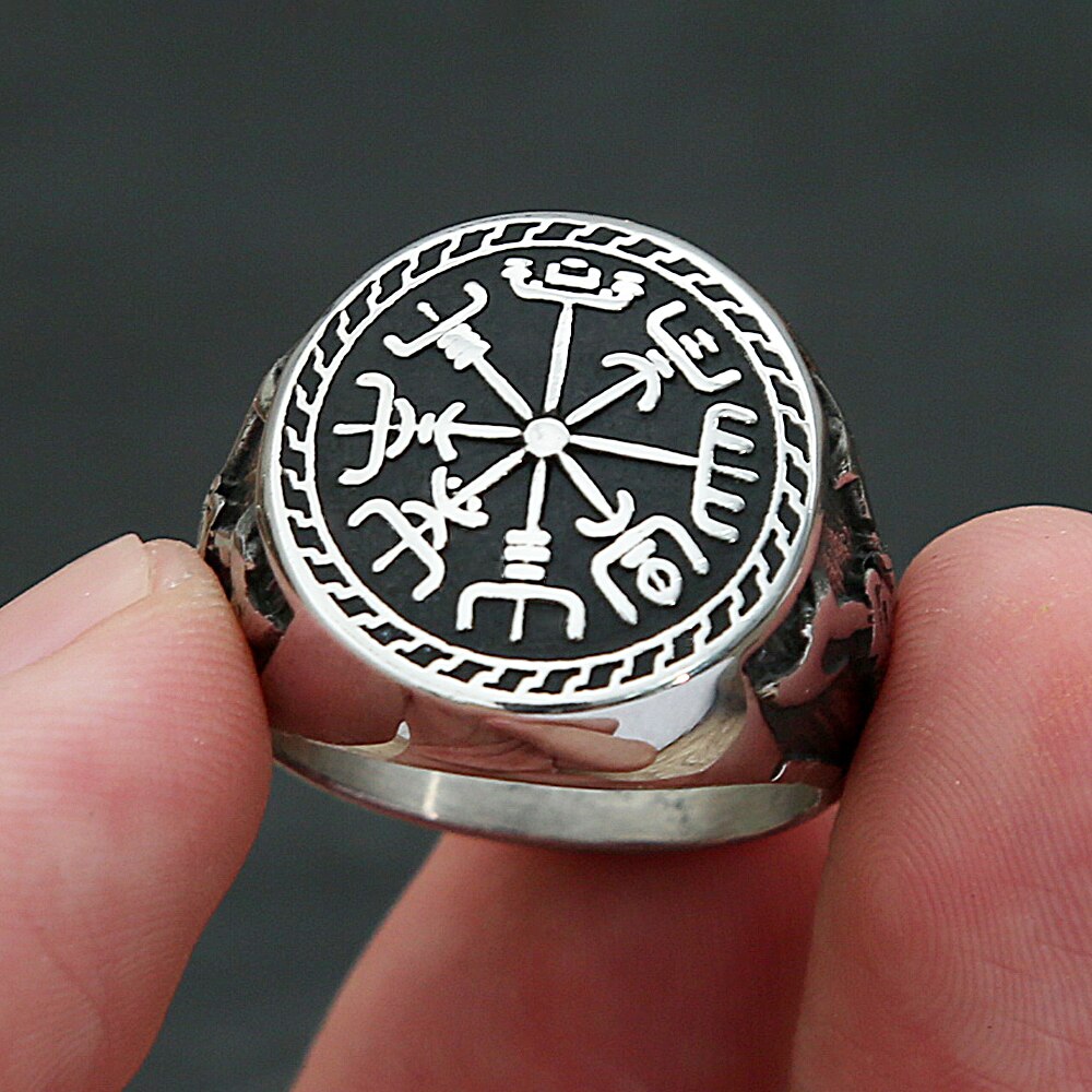 Bague Viking <br>Vegvisir</br> Viking Shop
