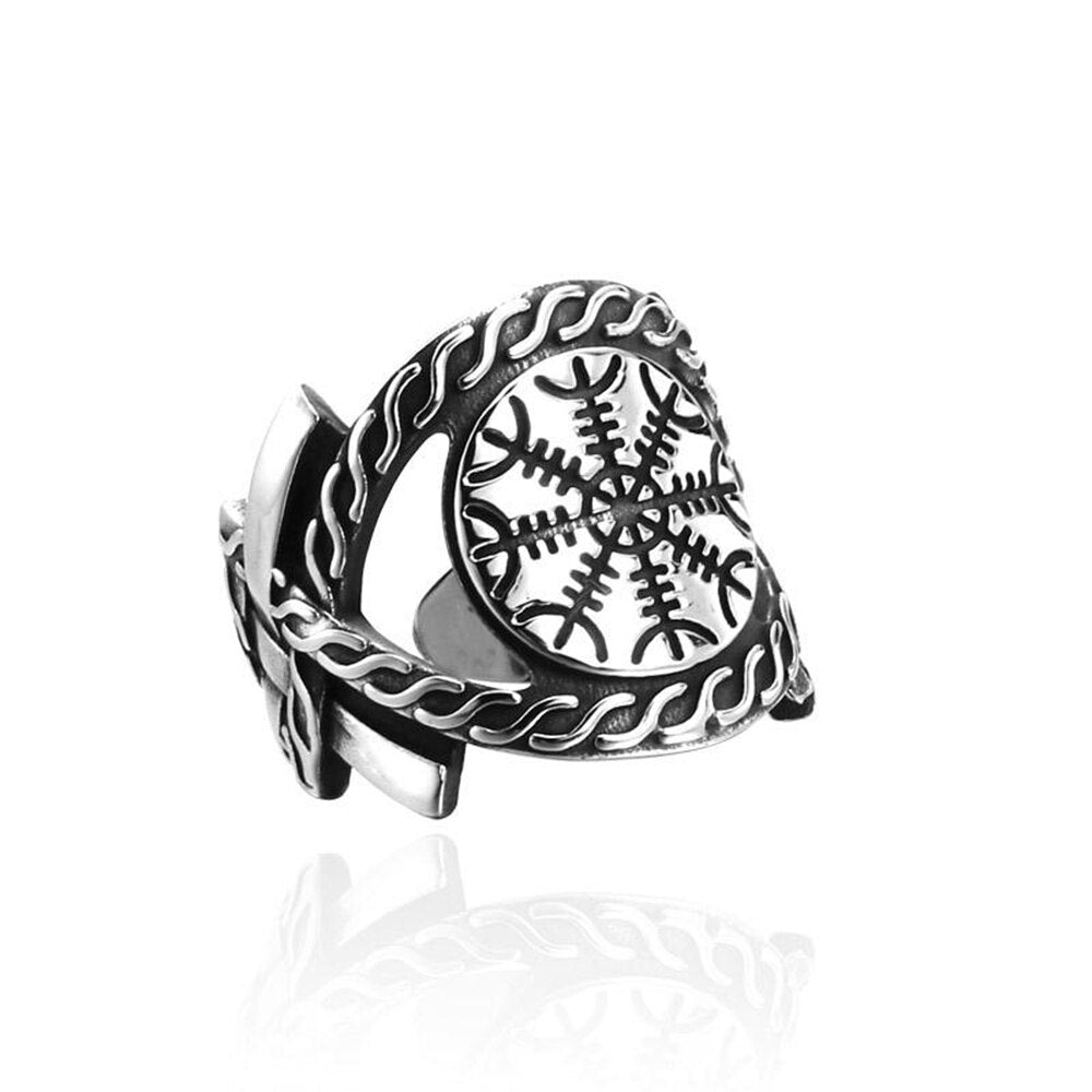 Bague Viking <br>Heaume De La Crainte</br> Viking Shop
