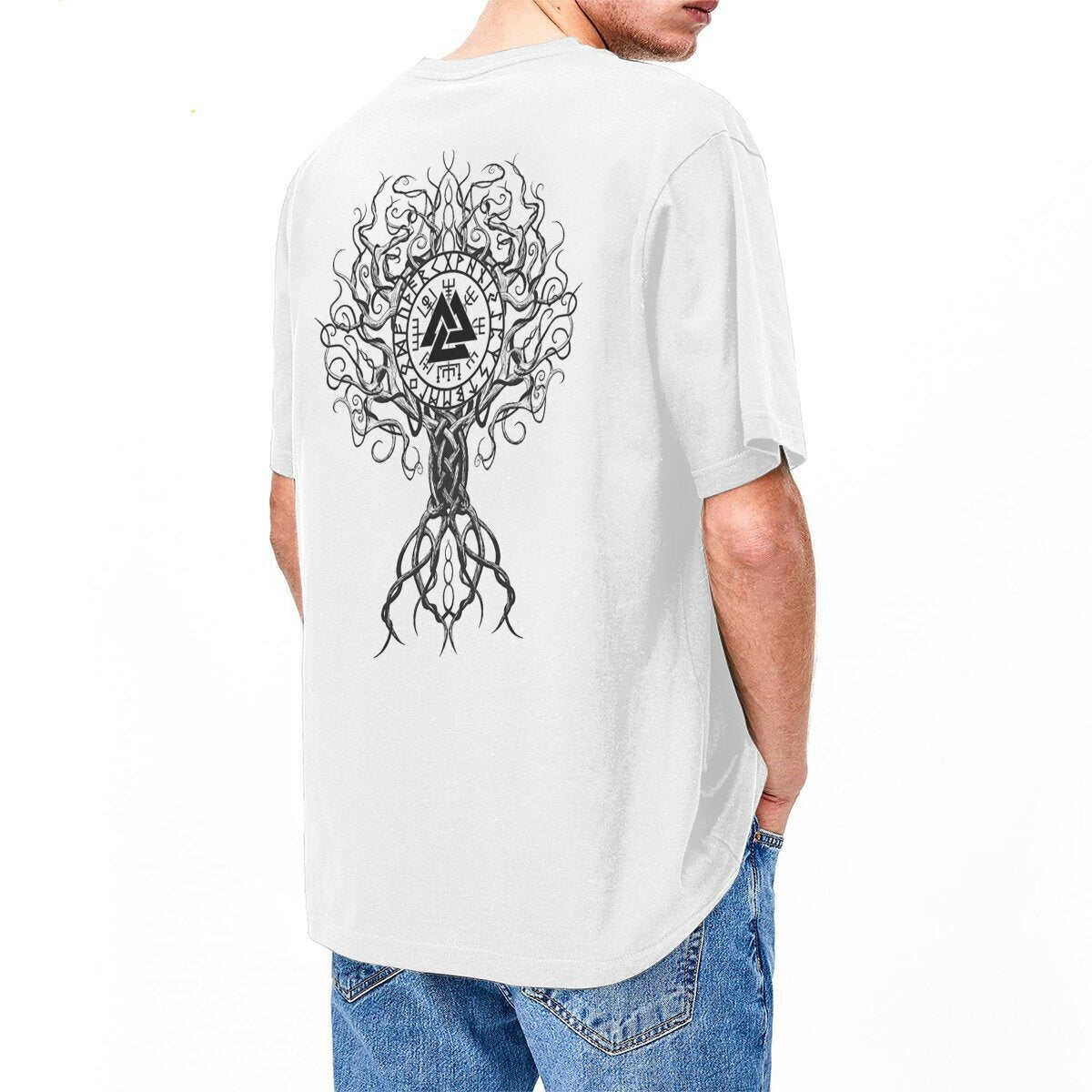T-shirt Viking Arbre De Vie et Valknut