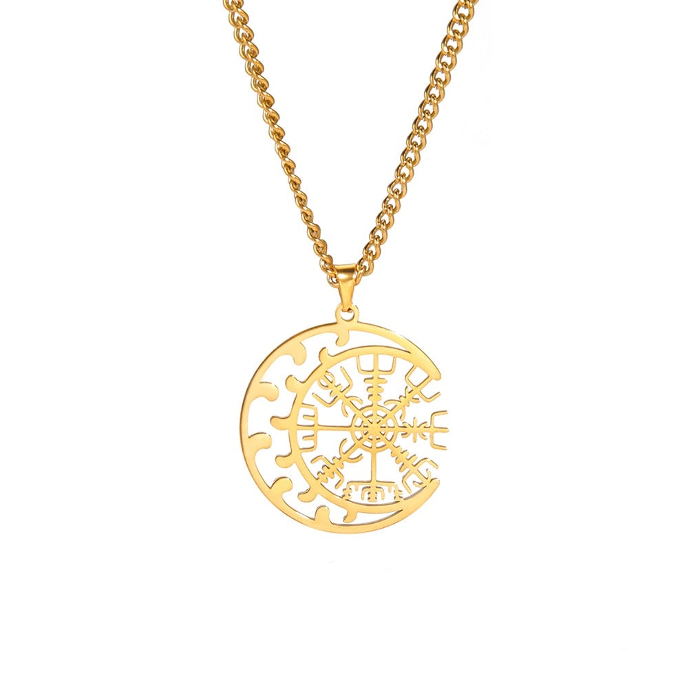 Collier Viking <br>Vegvisir</br> Viking Shop
