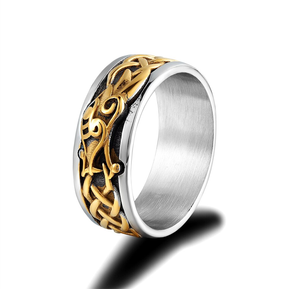 Bague Viking <br>Ouroboros Du Serpent Jormungand</br> Viking Shop