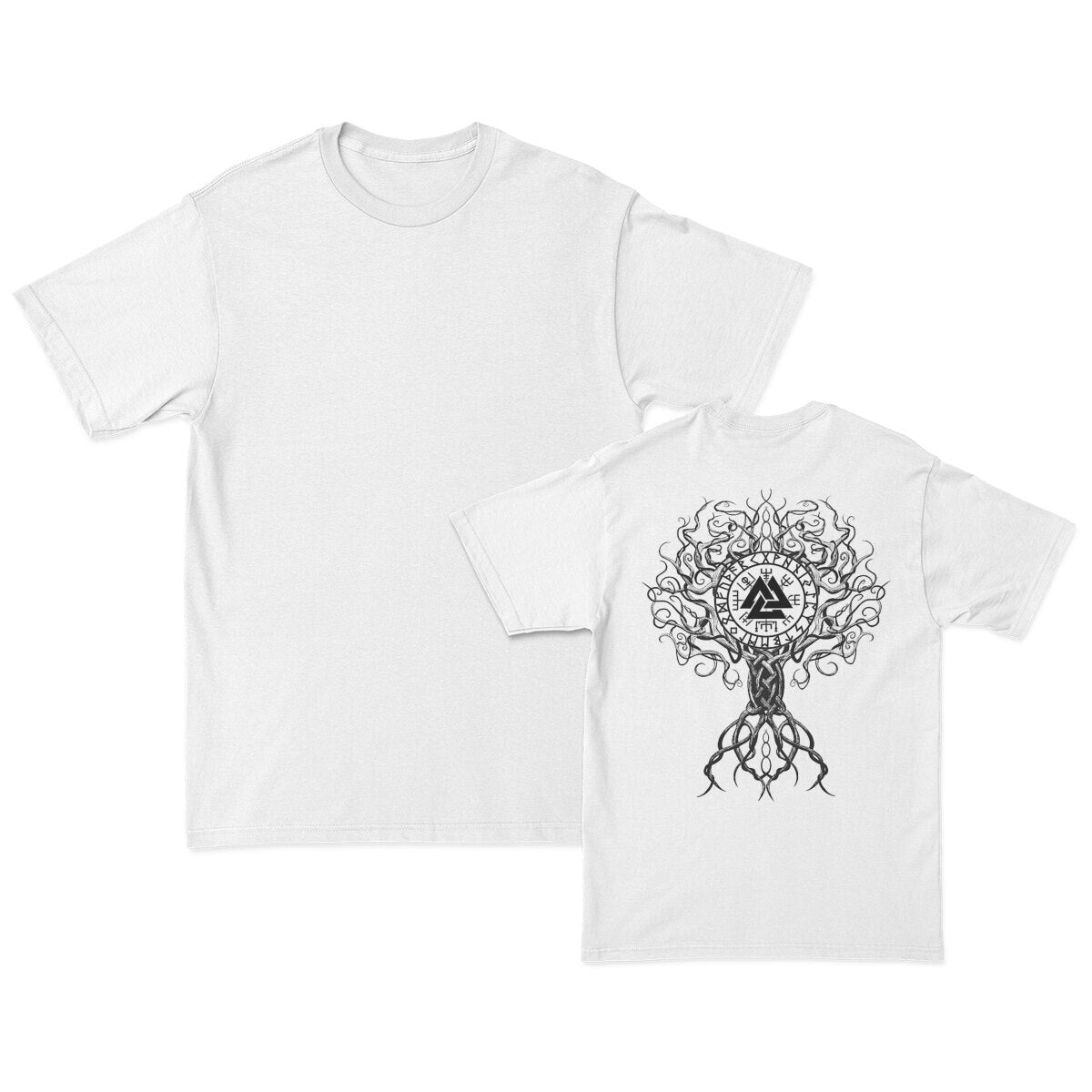 T-shirt Viking Arbre De Vie et Valknut