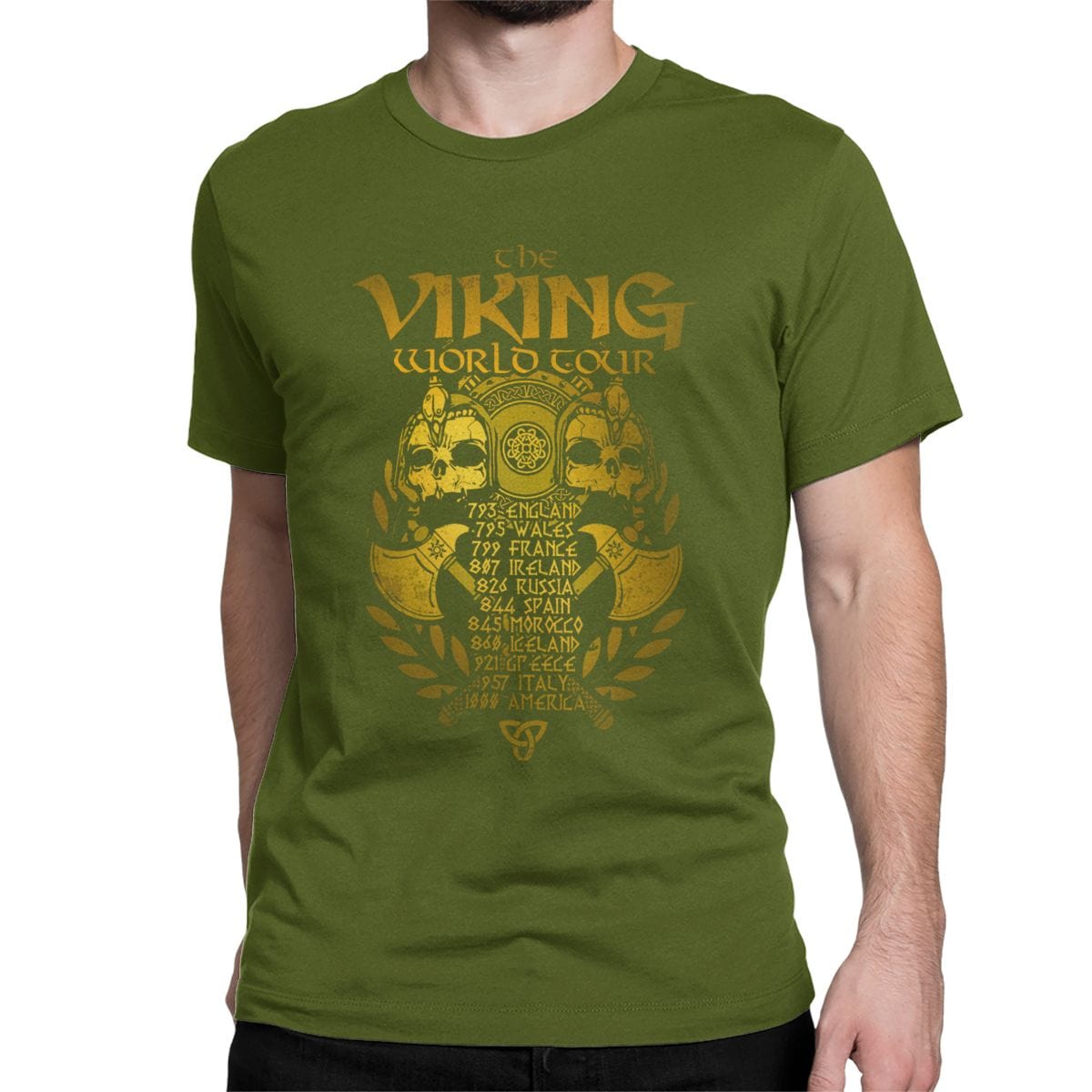 T-shirt Viking <br>world tour</br> Viking Shop