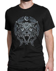 T-shirt loup Lune