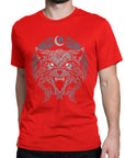 T-shirt loup Lune