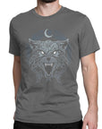 T-shirt loup Lune