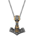 Collier Viking Marteau De Thor Et Valknut Viking Shop