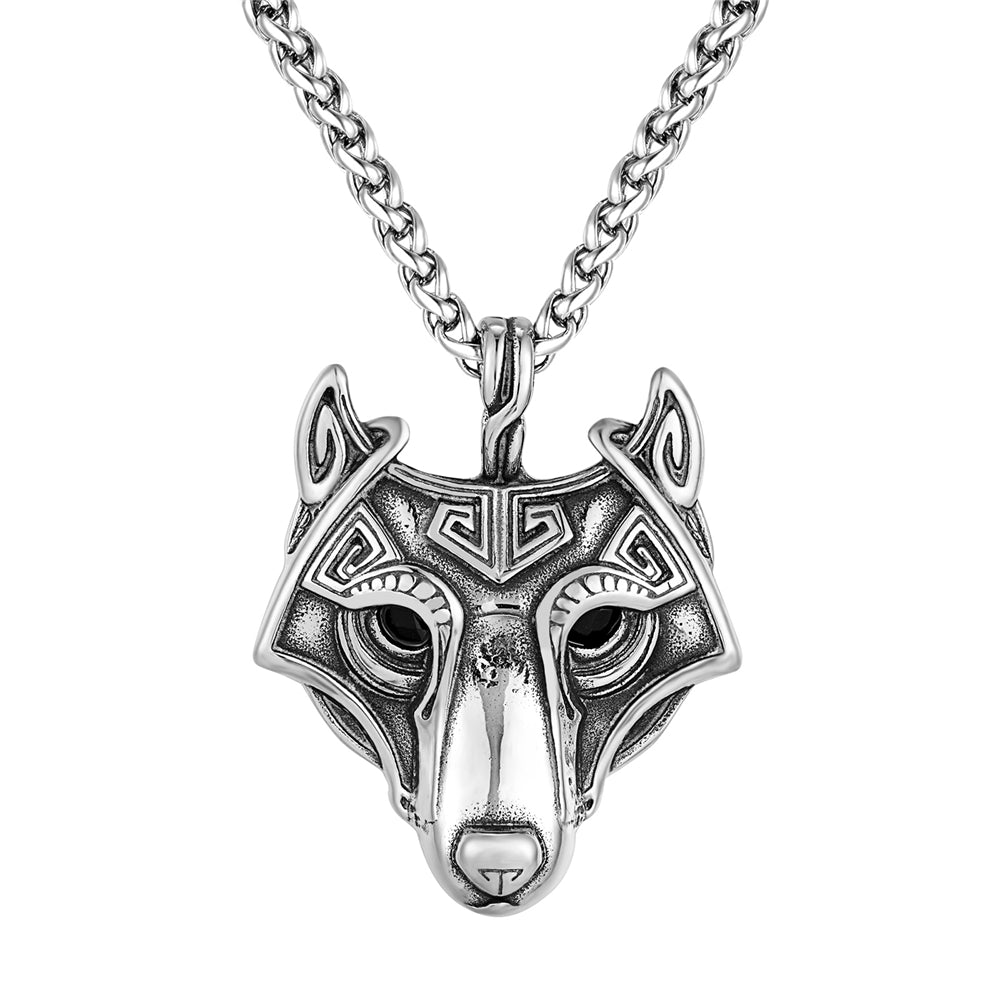 Collier Viking <br>Tête de Fenrir</br> viking shop