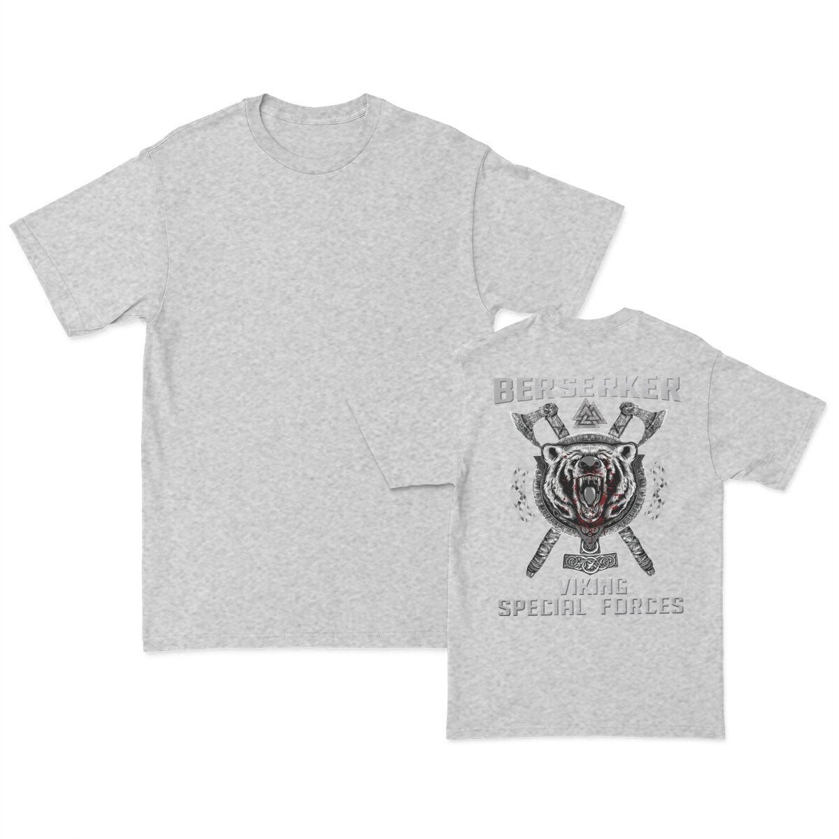 T-Shirt Viking Imprimé Berserker