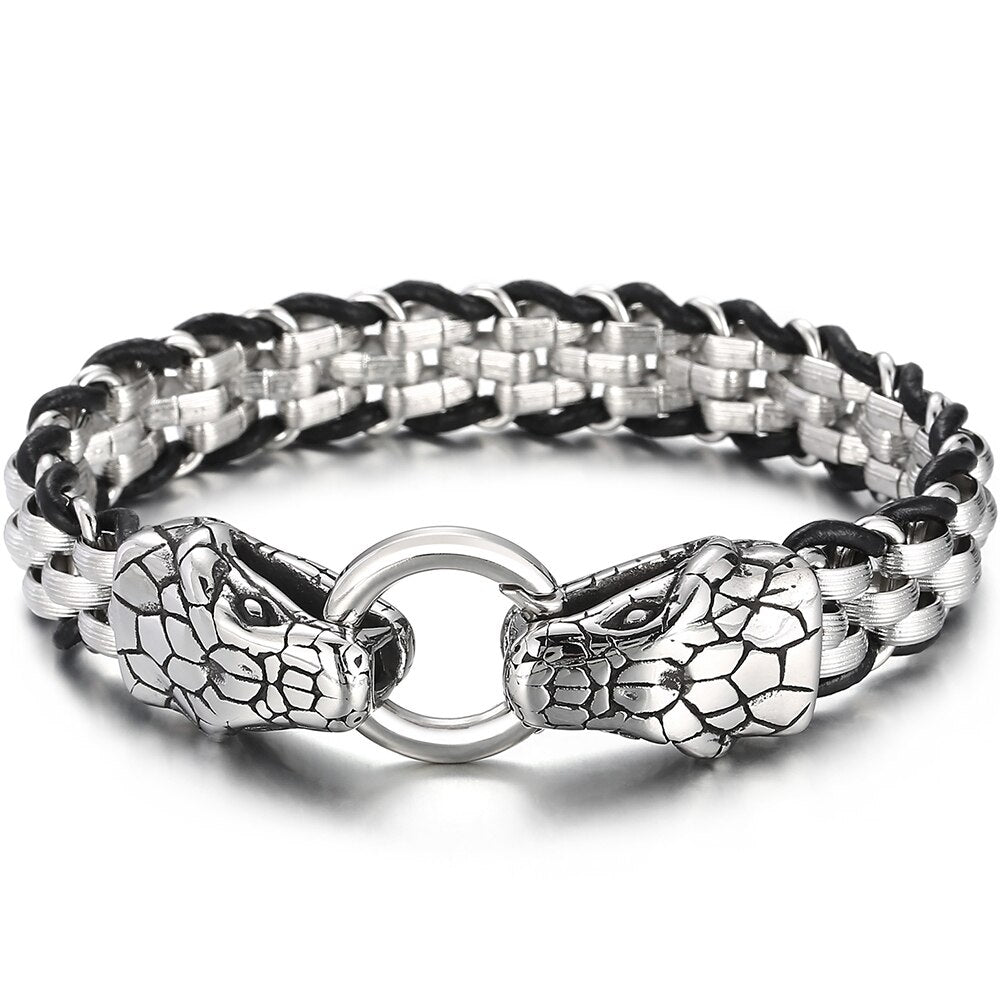 Bracelet Viking <br>Serpent de Midgard</br> Viking Shop