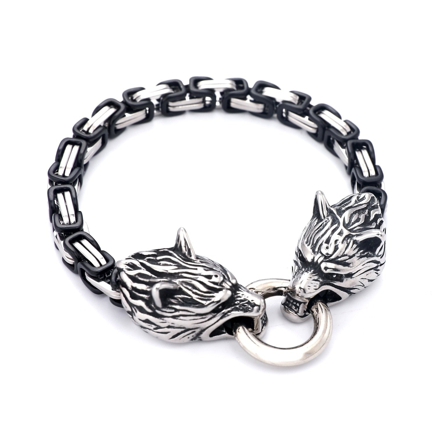 Bracelet Viking Loup Fenrir