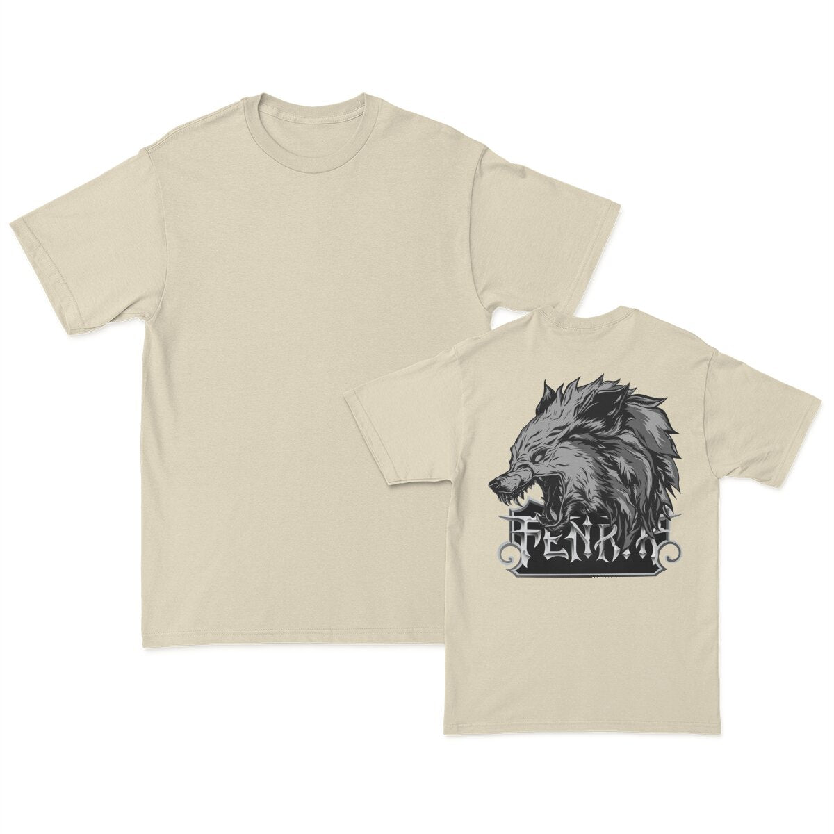 T-shirt Viking Fenrir Légendaire