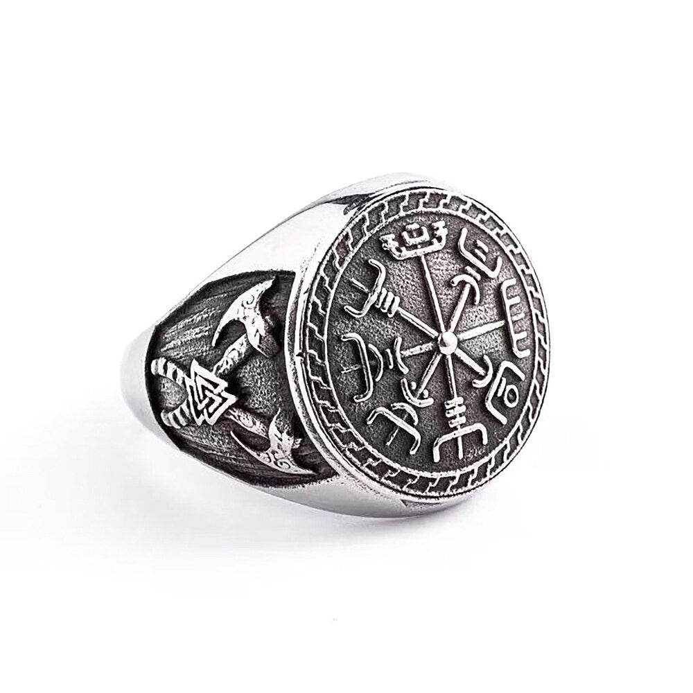Bague Viking <br>Vegvisir</br> Viking Shop
