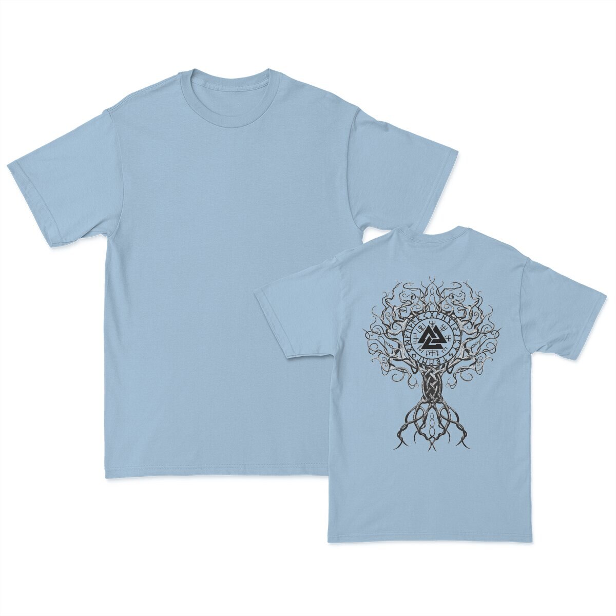 T-shirt Viking Arbre De Vie et Valknut