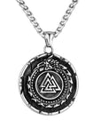 Collier Viking Serpent Et Valknut Viking Shop