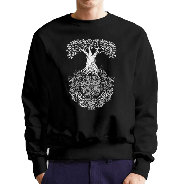 Sweat-shirt <br>L'arbre de vie</br> Viking Shop