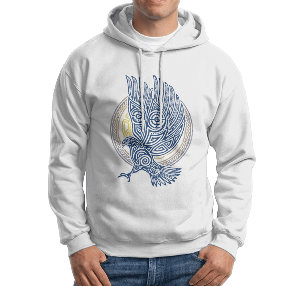 Sweat-shirt à capuche <br>Aigle de sang</br> Viking Shop